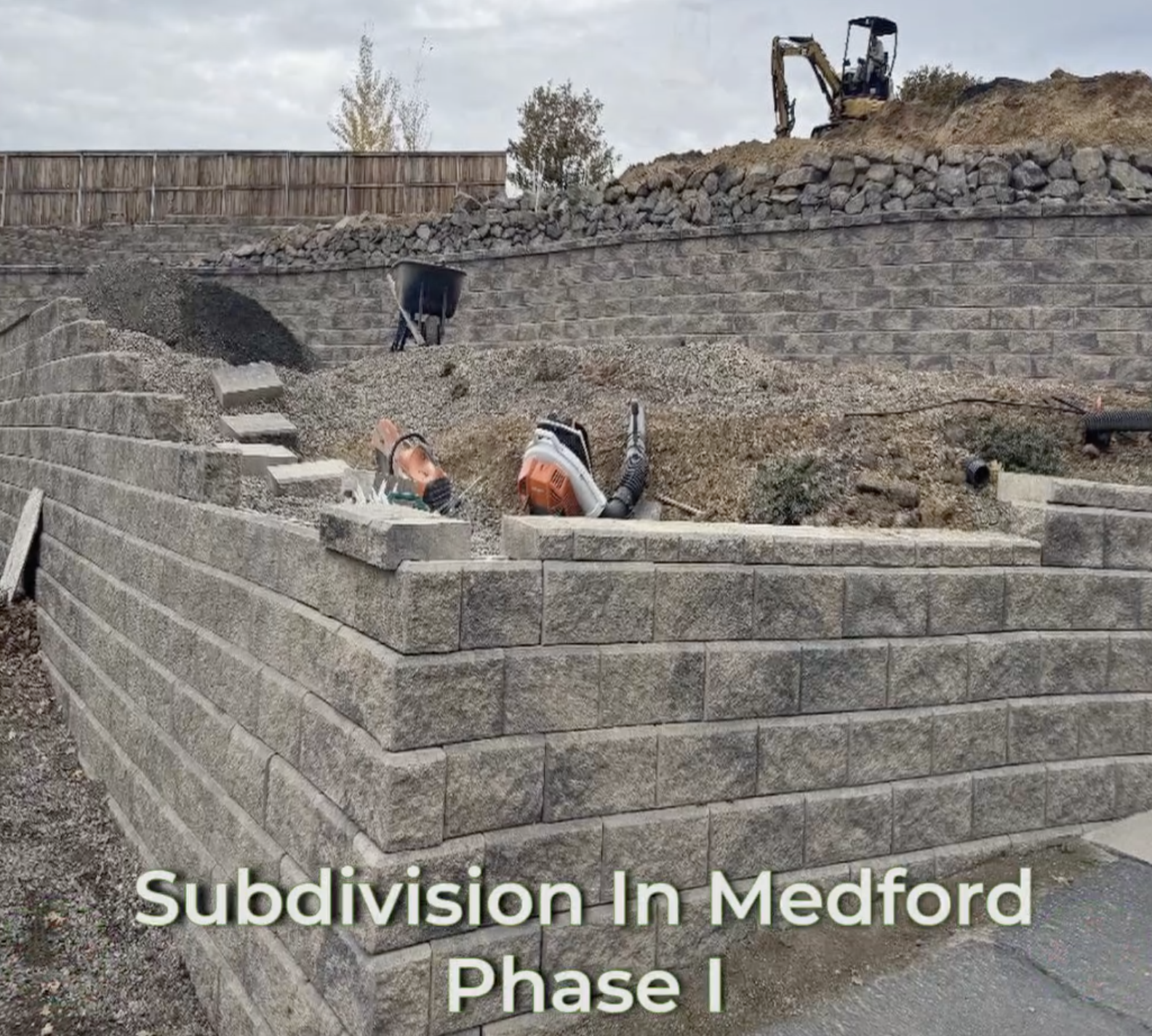 Phase One of Our Latest Subdivision Project