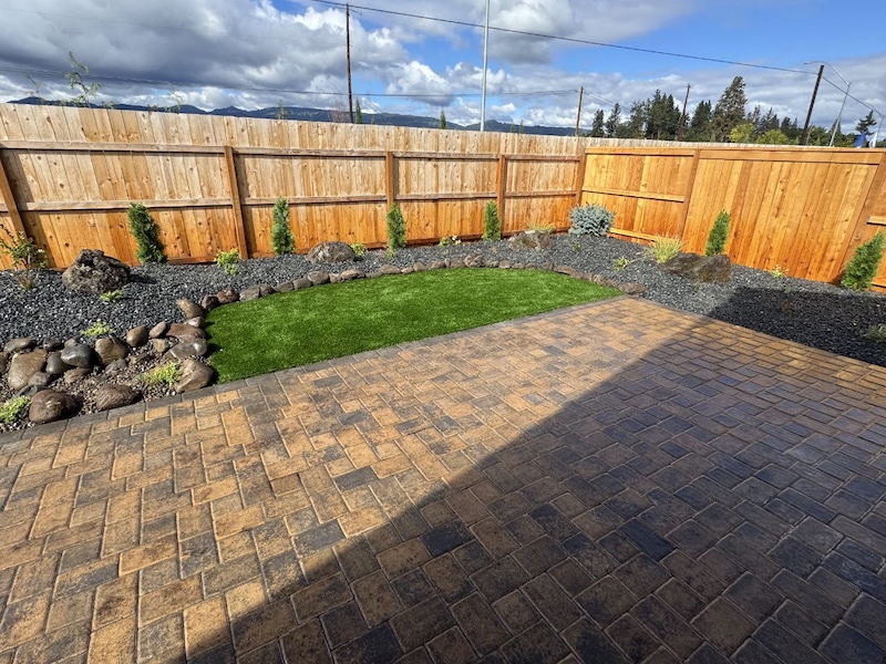 A transformed yard is now a backyard oasis
